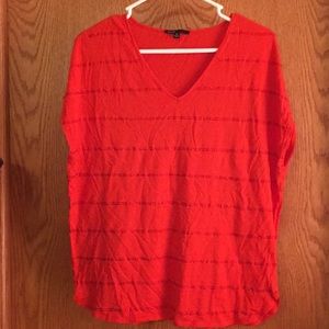 Short sleeve pullover blouse